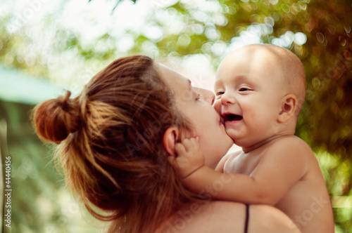 Photo: Child and mother Child and mother