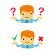 Vector: avatar cartoon manager avatar cartoon manager