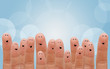 Happy finger smileys 298