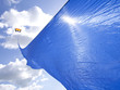 Blue Banner Kite