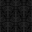 Abstract beautiful black background, seamless pattern
