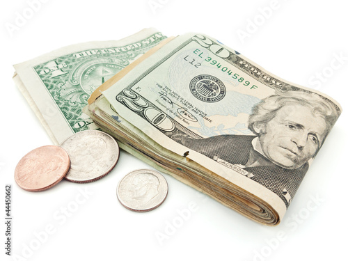 Photo: Amerikanisches Geld Amerikanisches Geld