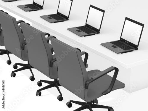 Photo: call center without people call center without people