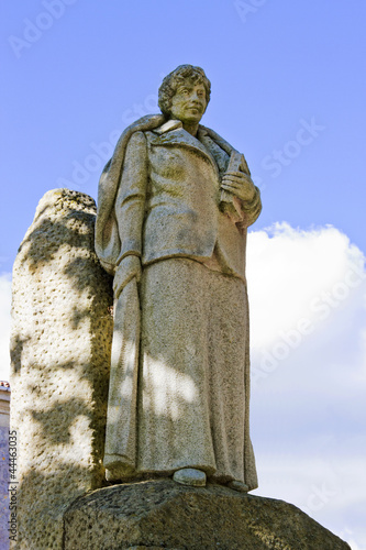 Photo: Rosalia de Castro statue Rosalia de Castro statue