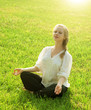 practice yoga outdoors