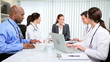 Video: Hospital Doctors Successful Meeting Financial Consultant Hospital Doctors Successful Meeting Financial Consultant