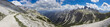 Mountain trail, Dolomites, Italy.