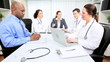 Multi Ethnic Medical Team Meeting