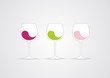 Verres de vin
