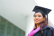 Photo: Young Indian female graduate Young Indian female graduate