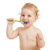 Photo: Happy child brushing teeth Happy child brushing teeth