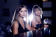 Foto: Female friends with wine glasses Female friends with wine glasses