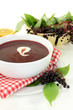 Holunderbeersuppe