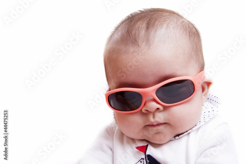 Photo: baby with sunglasses baby with sunglasses