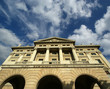The building of the military government. Barcelona, Catalonia, S