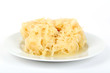 Ein Teller mit Sauerkraut