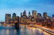 Photo: New York Manhattan Pont de Brooklyn New York Manhattan Pont de Brooklyn