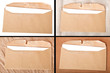 collage of old postal envelope