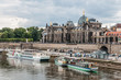 Dresden  - Elbeschifffahrt - Akademie der bildenden Kuenste