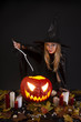 Halloween witch