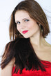 Foto: bright beautiful girl with air ball bright beautiful girl with air ball