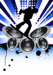 Vector: Snowboard background Snowboard background