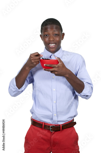 Photo: Teenager Eating Teenager Eating