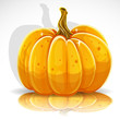 Beautiful Halloween pumpkin 1