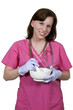 Doctor with Mortar and Pestel
