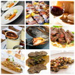 Food collage