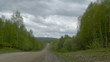timelapse road