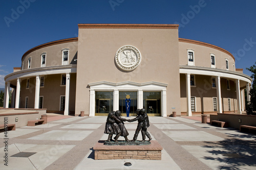 Photo: State Capital Building in Santa Fe, New Mexico. State Capital Building in Santa Fe, New Mexico.