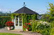 Gazebo in botanical garden