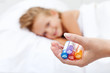 Little girl awaiting homeopathic medication
