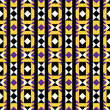 Purple and Yellow Native Pattern