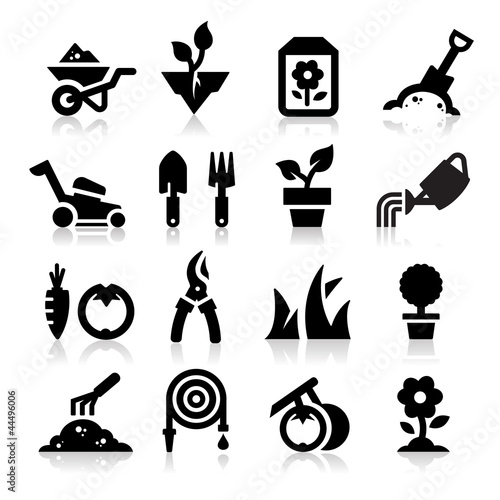 Vector: Gardening icon Gardening icon