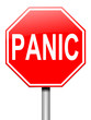 Panic concept.