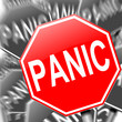 Panic concept.