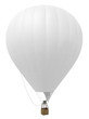Montgolfière sur fond blanc 1