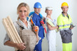 People from different trades