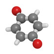 1,4-benzoquinone (para-quinone) molecule