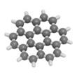 coronene  molecule (polycyclic aromatic hydrocarbon, PAH)