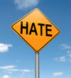 Hate concept.
