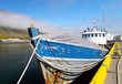 Boot im Hafen von Isafjördur