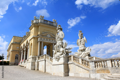 Photo: The Gloriette in the Schloss Schoenbrunn Palace Garden The Gloriette in the Schloss Schoenbrunn Palace Garden