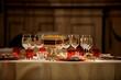wedding mise en place