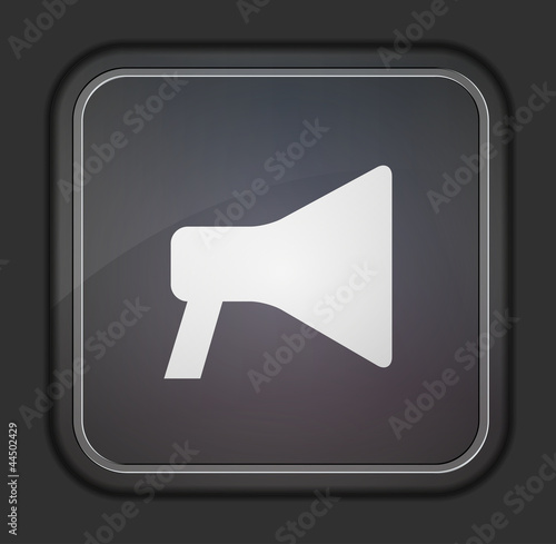 Vector: Vector version. loudspeaker icon. Vector version. loudspeaker icon.