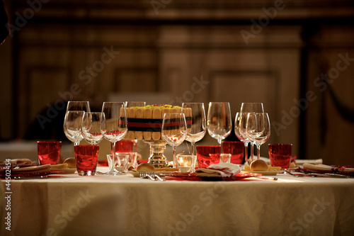 Photo: wedding mise en place wedding mise en place