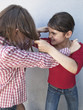 aggressive 10 year-old girls