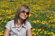 Foto: Frau im Frühling Frau im Frühling